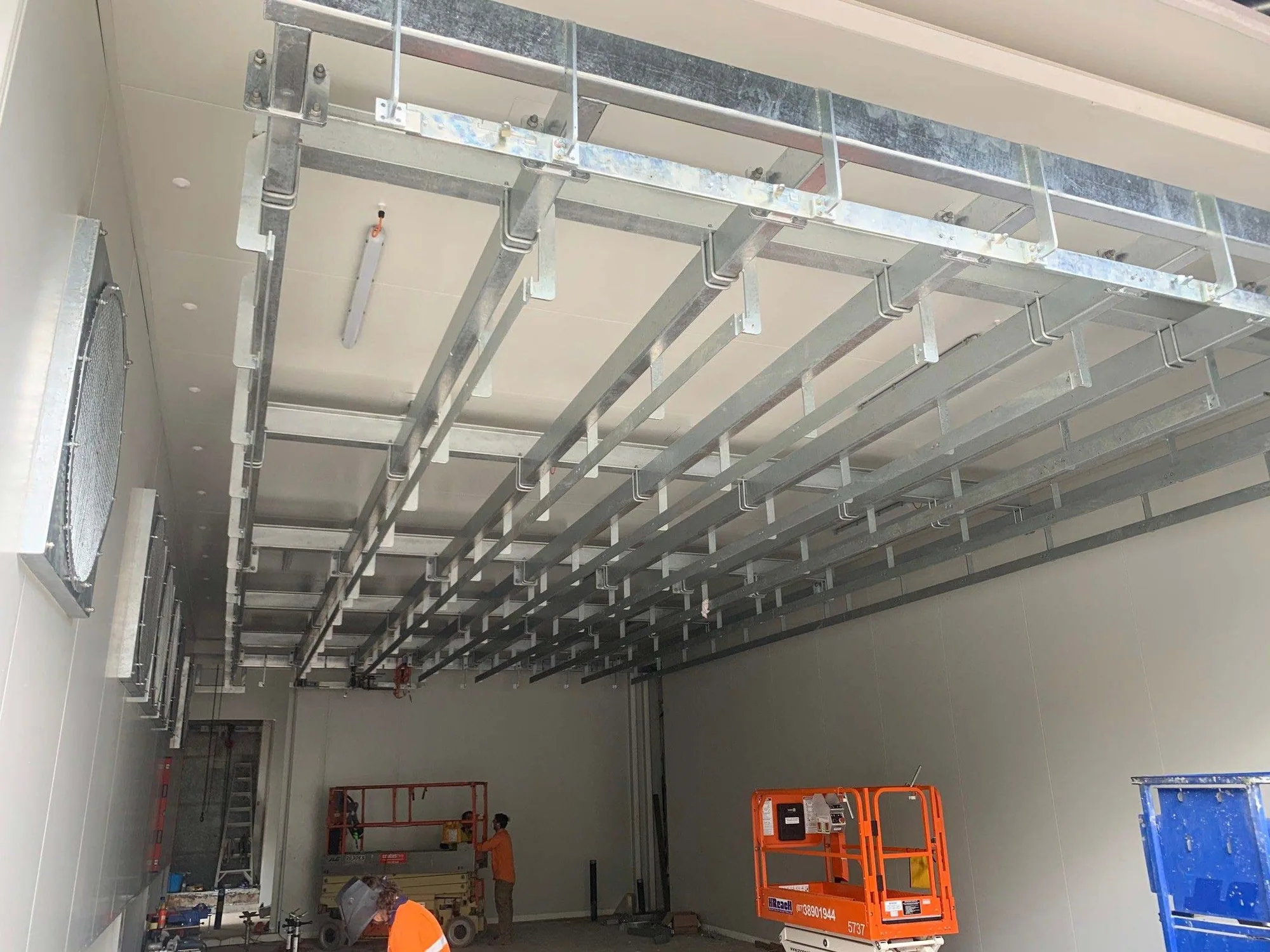 Meat Rails for New Abattoir Chiller – 1st Stage Upgrade